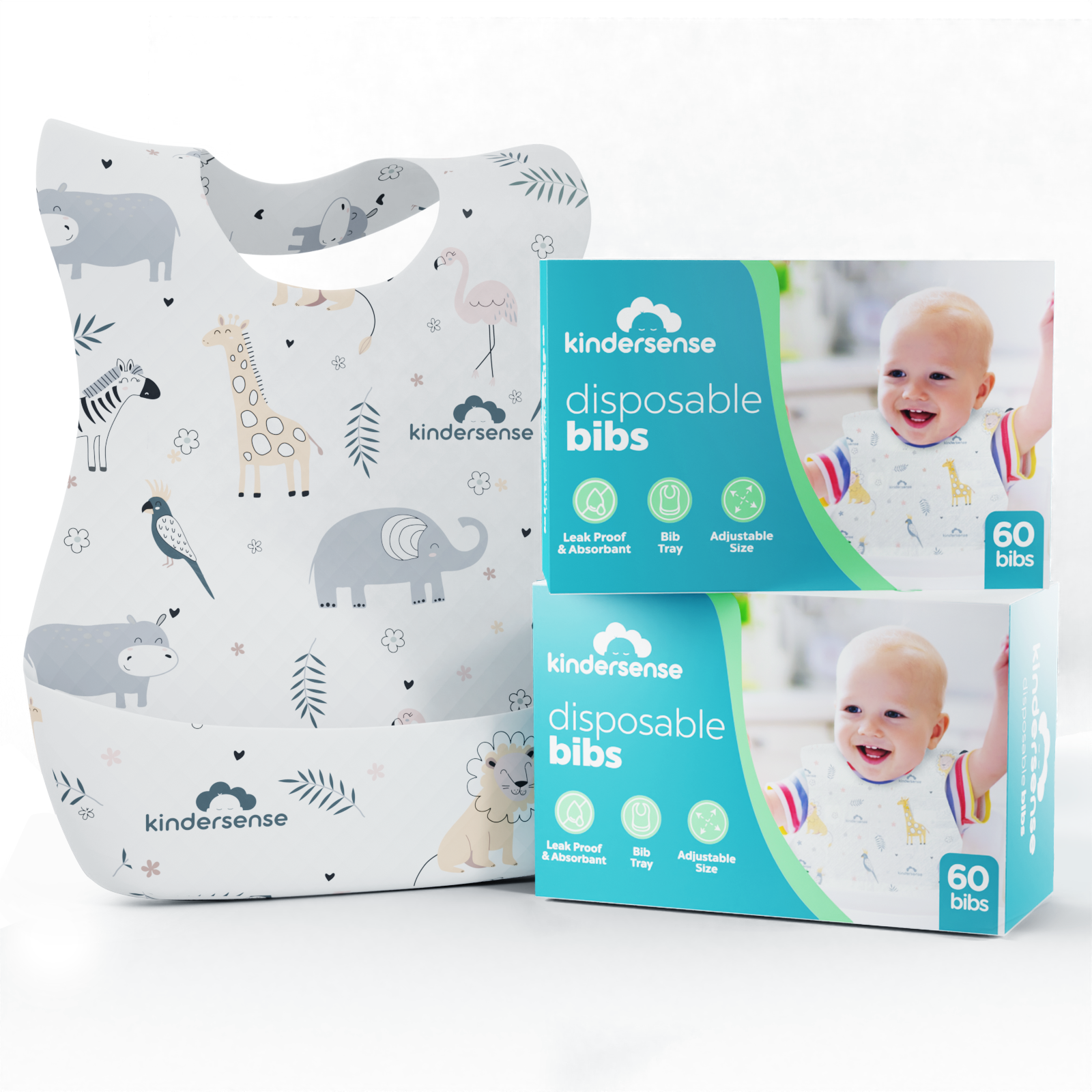 Disposable bibs - 120pack