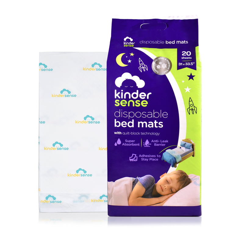 KinderSense® Cambiadores desechables para pañales de bebé (125 hojas),  forros finos y portátiles para cambiadores (23 x 17.5 pulgadas), capa  superior