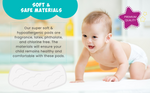 Load image into Gallery viewer, Diaper Liners / Diaper Booster Pads - (90 Pack)
