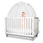 Load image into Gallery viewer, Crib Safety Tent - Top Rated For Crib Safety
