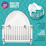 Load image into Gallery viewer, Crib Safety Tent - Top Rated For Crib Safety
