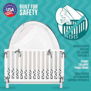 Baby crib safety pop best sale up tent