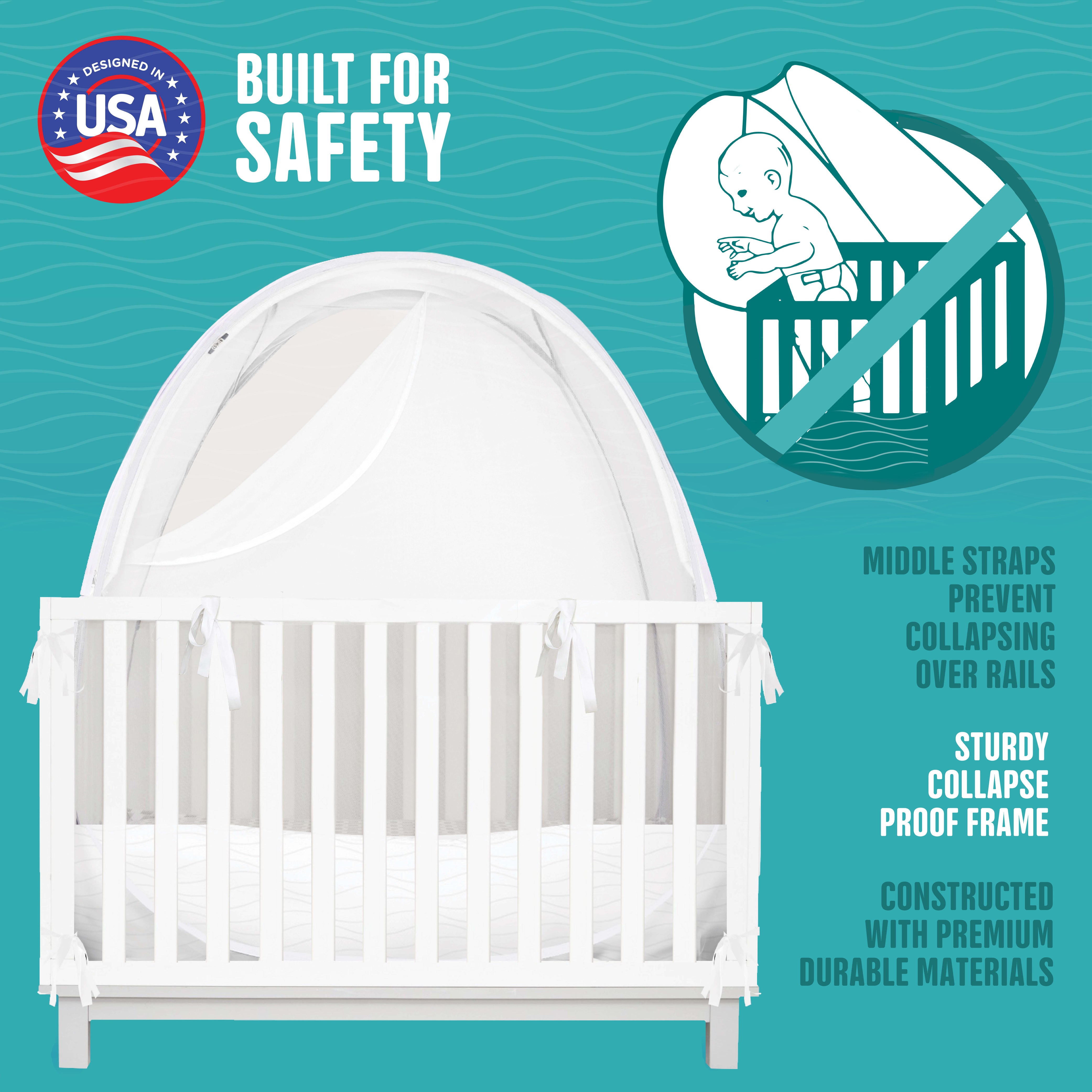 Tots In Mind Cozy Crib Tent Tots In Mind Cozy Crib Tent