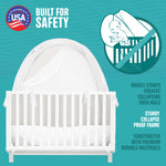 Load image into Gallery viewer, Crib Safety Tent - Top Rated For Crib Safety
