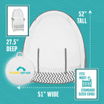 Load image into Gallery viewer, Crib Safety Tent - Top Rated For Crib Safety
